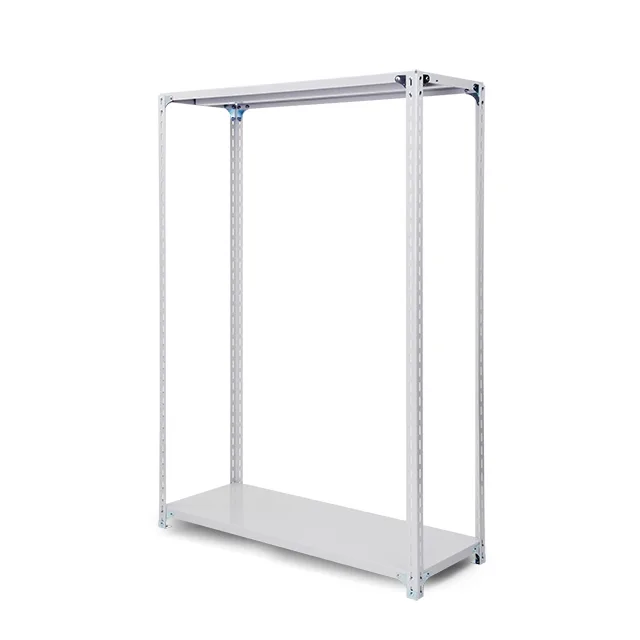 1000kg/段 重量スチール棚 高さ2400 x 棚板8枚（有効7段）x 横幅1800 x