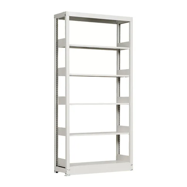 複柱単式書架 A4縦用 高さ1950 x 横幅944 x 奥行300（有効5段